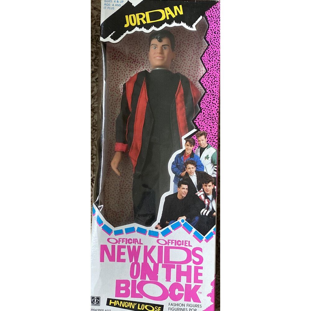 New Kids On The Block “Jordan” Hangin’ Loose Fashion Doll With Box